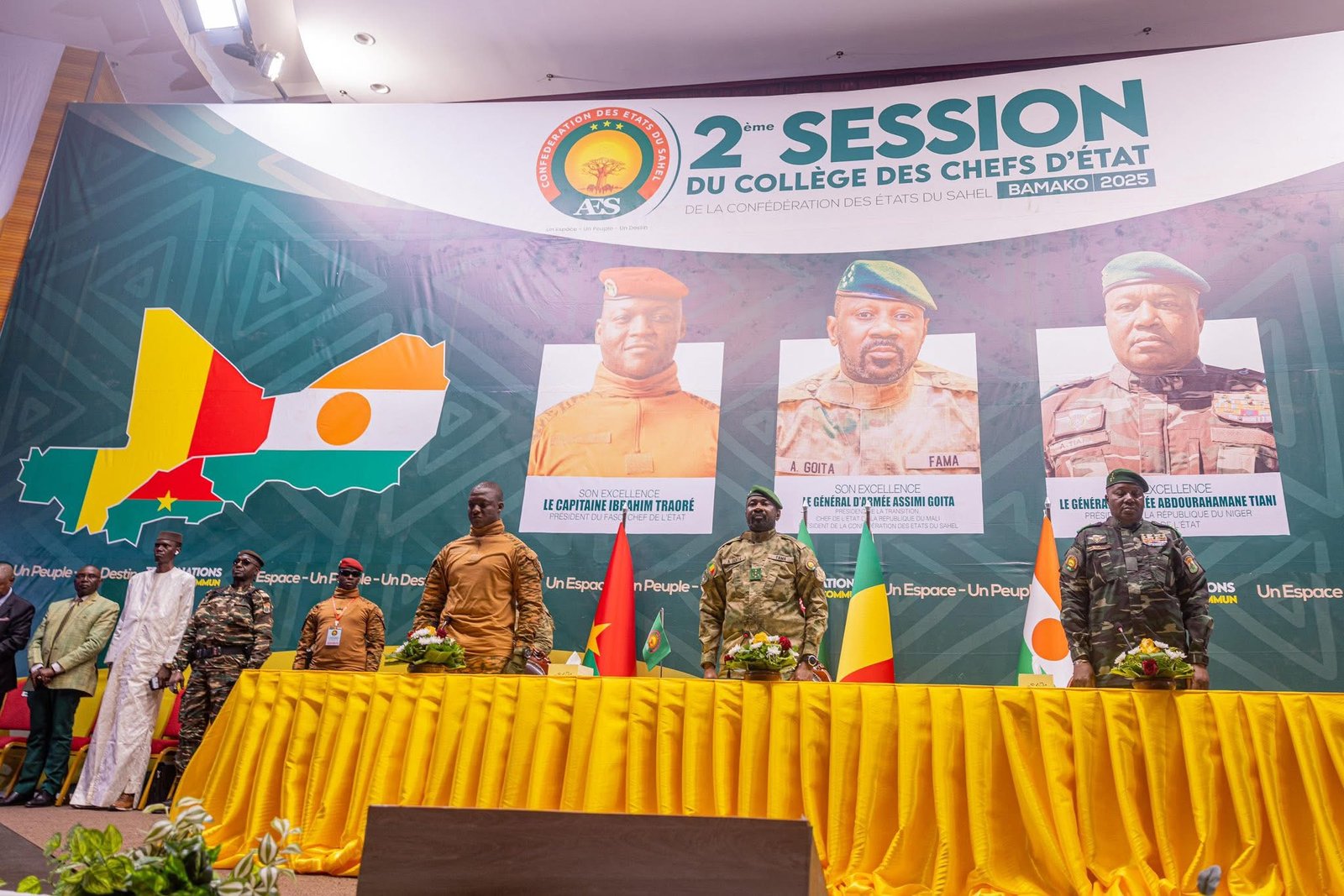 Bamako : ouverture de la deuxième session du Collège des Chefs d’État de l’AES