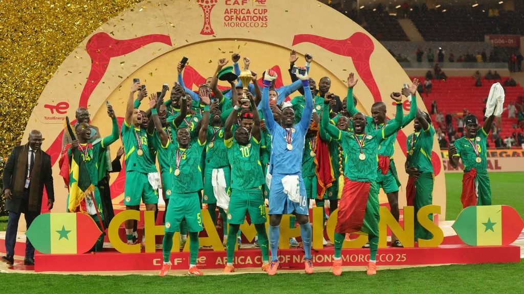 Joie-Senegal-1024x576 La Coupe d’Afrique des nations va-t-elle revenir à une édition tous les deux ans ? (Par Mahmoudou TOURÉ analyste en gouvernance et diplomatie sportive)